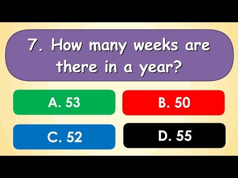 Quiz Time | GK Questions for Kids