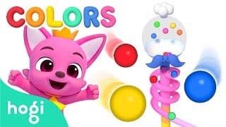 Learn Colors with Marble Run Race! | Follow the Balls! | Kids Learn Colors | Pinkfong Hogi