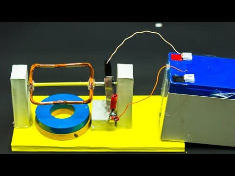 School Science Projects | DC motor