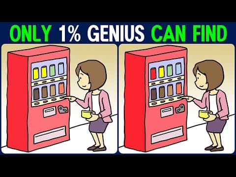 Puzzle / Find the Difference │Let's do a pleasant brain exercise!