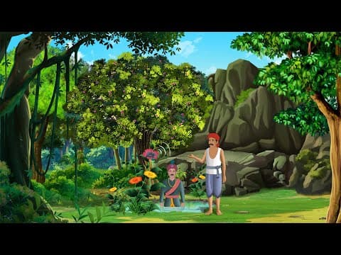 मायावी जंगल में रहस्यमई फूल और माली का भाग्य | kahani | Hindi Story | Hindi Kahaniya | cartoon story