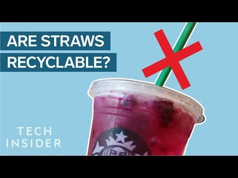 Why Plastic Straws Suck - YouTube