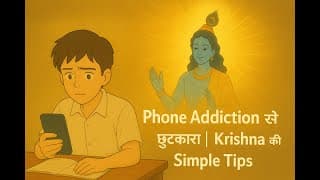 Phone Addiction से कैसे छुटकारा पाएँ? | Krishna की Simple Tips!