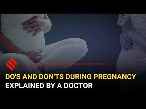 Do's and don'ts during pregnancy, explained by a gynaecologist