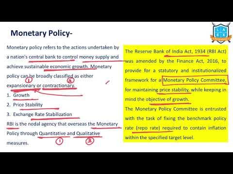 What is Monetary Policy ? || Monetary Policy అంటే ఏమిటి?