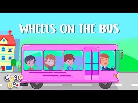 Wheels On The Bus | Nursery Rhyme | Gigglebox