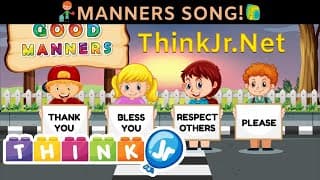 Manners Song for Kids