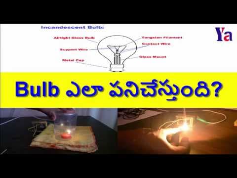 Bulb ఎలా పనిచేస్తుంది?, how does bulb works