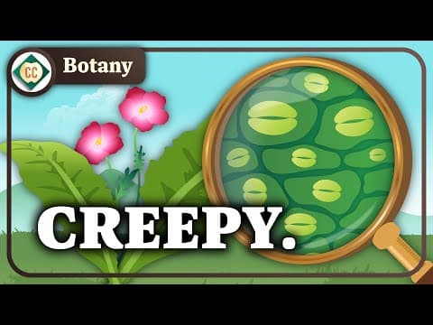 What Do These Creepy Plant Mouths Do? (Plant Tissues): Crash Course Botany #4