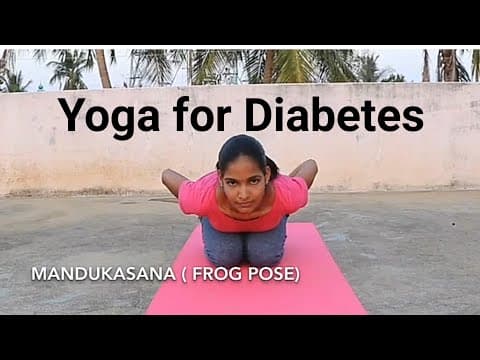 Mandukasana frog pose - benefits - contraindications