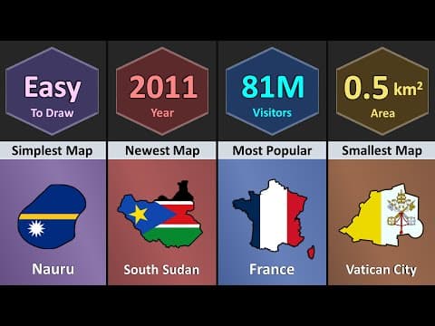 World Record of Country Map
