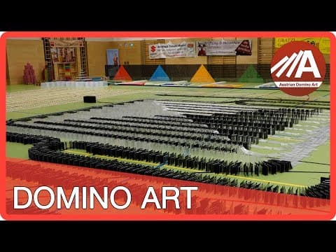 3 Guinness World Records – Disc Cases, Stick Bomb, & Domino Wall