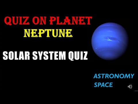 QUIZ ON NEPTUNE PLANET || SOLAR SYSTEM QUIZ || SPACE QUIZ || SPACE GK || GENERAL KNOWLEDGE || PART 9