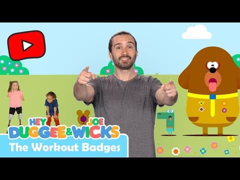 Hey Duggee & Joe Wicks: The Speedy Badge | The Workout Badges