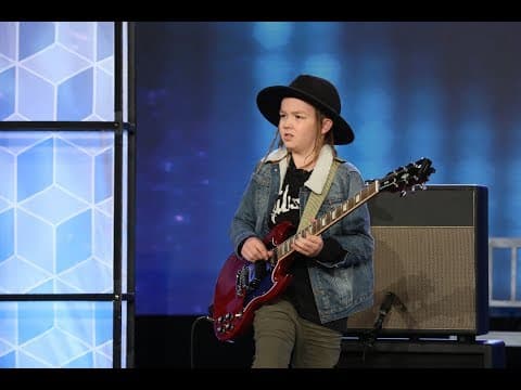 Kid Guitarist Taj Farrant Rocks the House