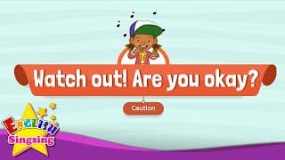 Watch out! - Educational Rap for Kids - English song with lyrics