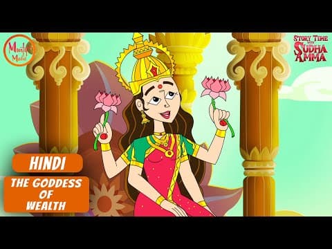 धन की देवी | The Goddess of Wealth | 45 | Hindi Moral Story | Story Time with Sudha Amma