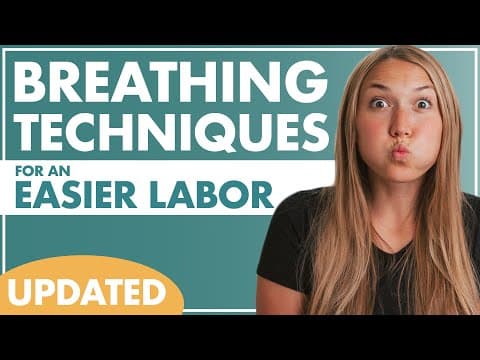 Breathing techniques for an easier labor-how to breathe during labor-lamaze-doula