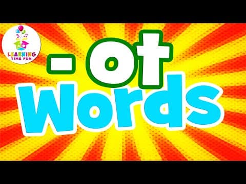 OT Word Family-OT Words for Children (Word Family Series))