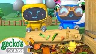 Earth Day Farming Fix-up | BRAND NEW | Geckos Garage | Cartoons For Kids | Toddler Fun Learning