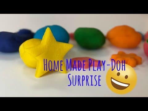 Easy Way To Make Play Doh - DIY Craft For Kids - Homemade Play Doh Recipe
