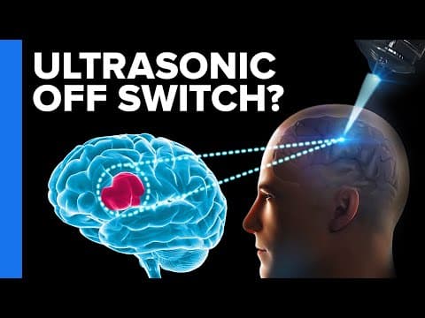 How Ultrasound Can Deactivate Parts of the Brain