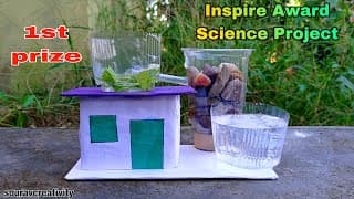 Inspire Award Science Projects 2023|Innovative Ideas For Science Projects|Water Purification