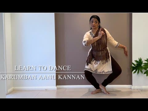 Bharatanatyam - learn to dance - karumban aan kannan
