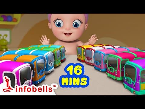 Count the Buses - Bus Song  Learn Numbers 1 to 10
