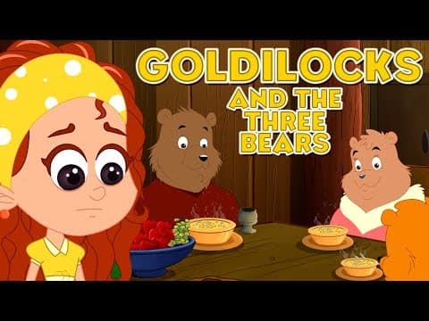 Goldilocks And The Three Bears - Pariyon Ki Kahani | Fairy Tales In Hindi | Hindi Kahaniya | Cartoon