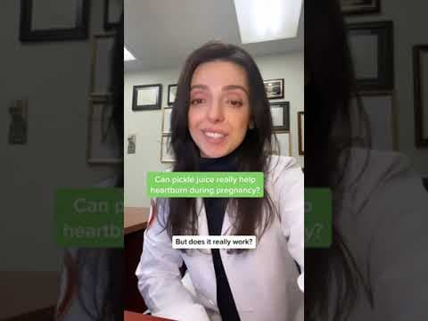 Can pickle juice help with heartburn?