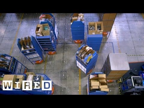 High-Speed Robots Part 2: Kiva Robots in the Workplace & in our E-commerce Economy-The Window-WIRED