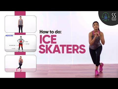 Ice Skaters | Lower Body Exercises | Learn with Shilpa Shetty