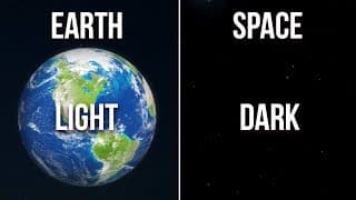 Why Is Space Dark And There Is Light On Earth