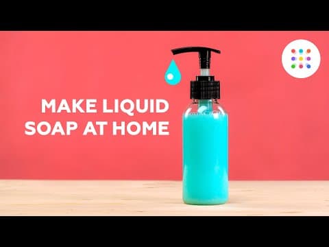 Homemade liquid soap