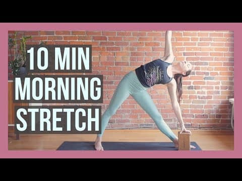 10 Min FULL BODY Morning Yoga - DEEP Total Body Stretch