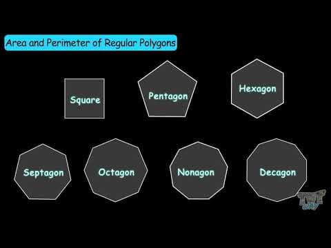 Area and Perimeter of various 2-d Shapes |Mensuration Unit| Maths