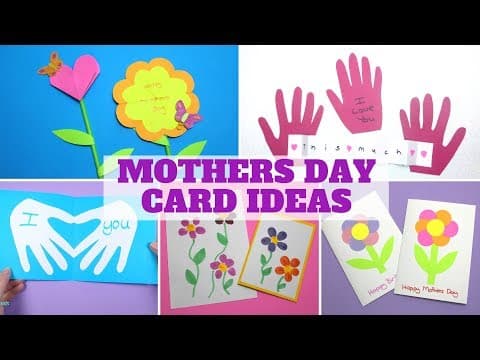 Mothers Day Card Ideas - Mothers Day Craft