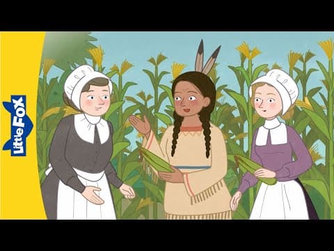 A pilgrim story - thanksgiving story for kindergarten - history