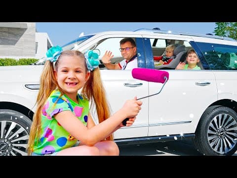 डायना ने पिताजी के लिए जन्मदिन का उपहार तैयार किया