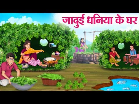जादुई धनिया के घर | Hindi Kahaniya | Hindi Stories | Hindi Kahani 2025 | Story In Hindi