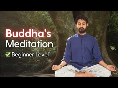 Lord Buddha's Meditation for Inner Peace | 20 mins | All levels