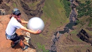Exercise Ball Magnus Effect