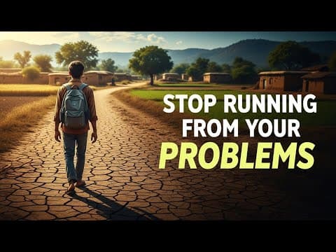 Stop Running from Your Problems | A Powerful Motivational English Story #shorts
