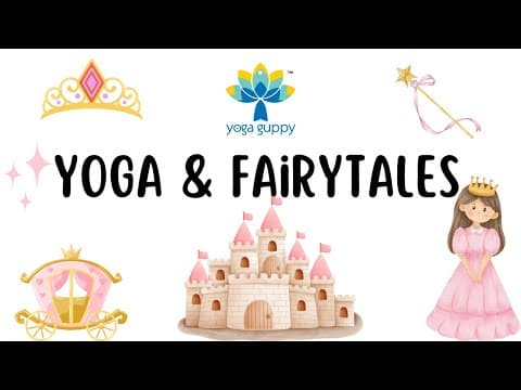 Improve Strength & Flexibility | Yoga with Beauty & the Beast | Fairytales | Yoga Guppy