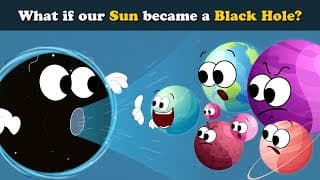 What If the Sun Collapsed into a Black Hole aumsum kids science education Children