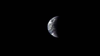 Departing Earth from Messenger