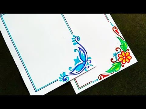 2beautiful corner border design