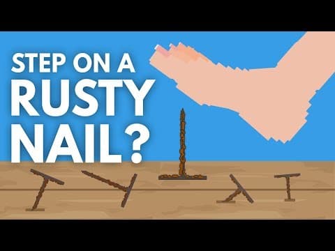 What Happens When You Step On A Rusty Nail? - Dear Blocko #13 - YouTube