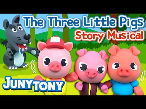 Goldilocks and the Three Bears🧸 | Fairy Tales | Story Musical for Kids | Bedtime Stories | JunyTony